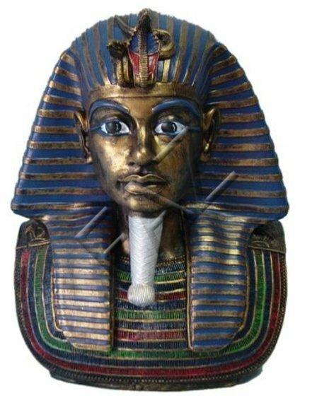 Design Ägyptische Pharao Figur Statue Skulptur Figuren Skulpturen Deko Neu