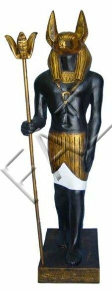 Design Ägyptische Figur Statue Skulptur Figuren Skulpturen Dekoration