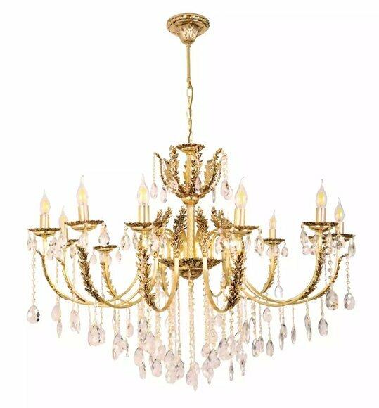 Hängeleuchte Kronleuchter Lampe Lampen Kristalllampe Deckenleuchte 113x140