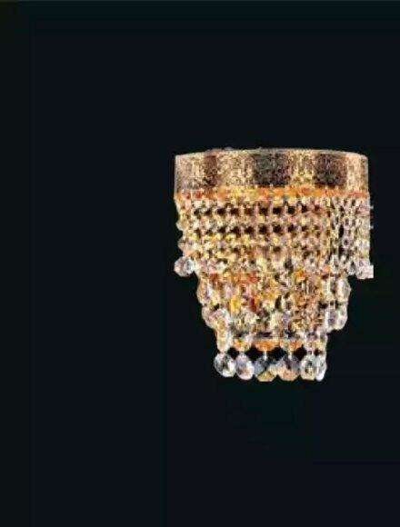 Lampen Wandlampe Wandleuchten Wandleuchte Lüster Wand Kristall Gold