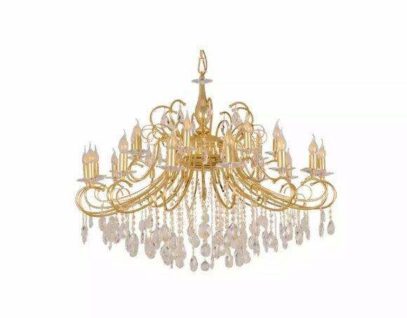 Hängeleuchte Kronleuchter Lampe Kristalllampe Deckenleuchte Lampen 115x125