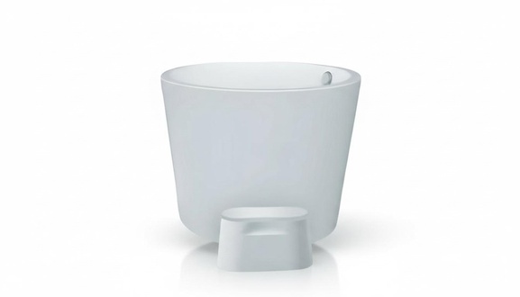 Badewanne Designwanne Luxuswanne Wellnesswanne Raumsparwanne Wanne 115x115 cm