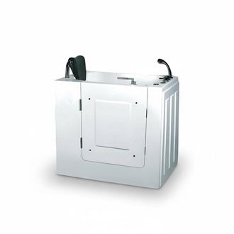 Badewanne mit Whirlpool-Funktion Sitzbadewanne Wanne Massagewanne 98x69 cm