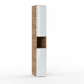 Badezimmerregal Badezimmerschrank Bad Möbel Hochglanz Regal 170 cm Hochschrank