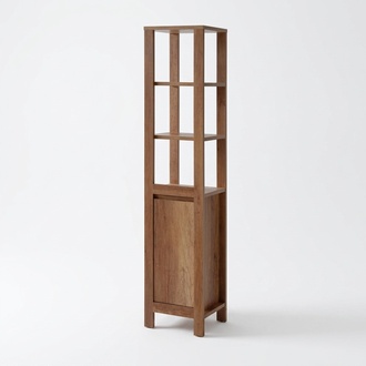 Badezimmerschrank Badmöbel Schrank Hochschrank Badschrank Regal Schränke Regale