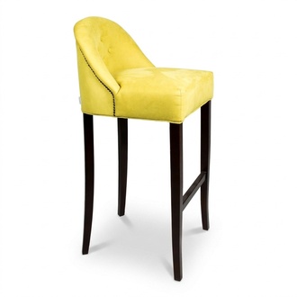 Barhocker Barstuhl Samt Stoff Design Barstühle Bar Hocker 4er Set Tresen Stühle