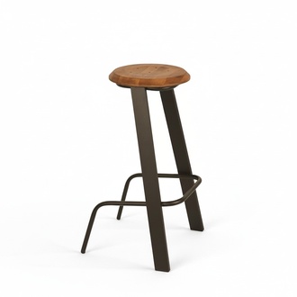 Barhocker Barstuhl Tresenhocker Bistrohocker Holz Gestell aus Stabilem
