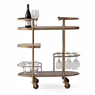 Barwagen Servierwagen Transport von Gläser praktisch platzsparend