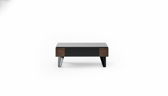 Design Couchtisch Rund mit Hocker Set Goldene Beine