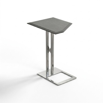 Beistelltisch Tisch Couchtisch Wohnzimmer Edelstahl Silber Möbel