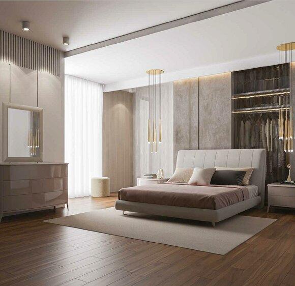 Doppelbett Holz Polster Betten Doppel Bettrahmen Modern Luxus Schlafzimmer Bett