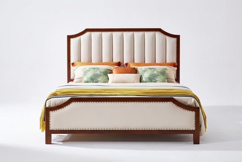 Bett 2x Nachttische 3 tlg. Schlafzimmer Set Design Klassisch Luxus