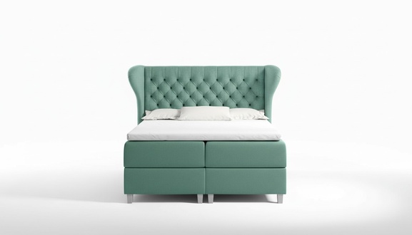 bett chesterfield box spring möbel betten king size samt hotel neu schlafzimmer