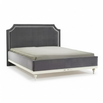 Bett Hotel Doppelbett Königliches Luxus Betten im Schlafzimmer