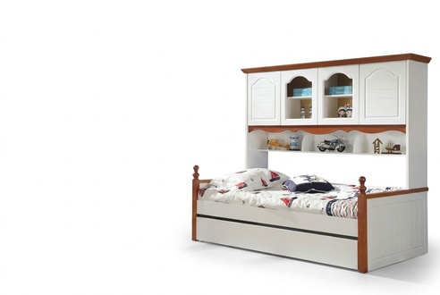 Bett Kinder Jugend Zimmer Betten Holz Schlafzimmer Wohnen Landhaus Möbel Neu