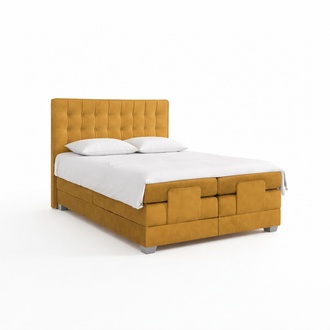 Bett Luxus Möbel Schlafzimmer Polsterbett Doppelbett Textil Einrichtung Neu