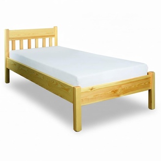 Bett Massivholz 100x200 Einzelbett Kiefer massiv Jugendbett Vollholzbett