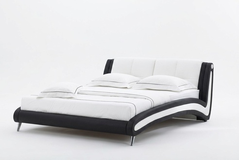 Bett Modern Design Luxus Hotel Betten 180x200cm Schlaf Zimmer Leder