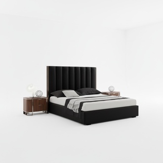 Bett Nachttisch 2x Luxus Schlafzimmer Set Komplettes Zimmer Möbel