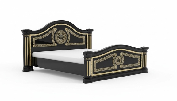 Bett Polster Design Luxus Holz Doppel Hotel Betten Ehe Schlaf Zimmer Textil Gold