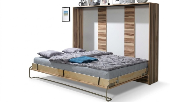 Bett Schrankbett Bettschrank Schrank Betten Kommoden Ausklappbares Bett Neu