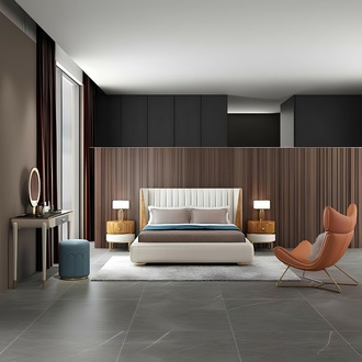 Bett Textil 2x Nachttisch 3 tlg. Schlafzimmer Möbel Modern Set Luxus Betten Neu