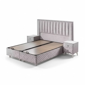 Betten Doppelbett Hotel Bettrahmen Doppel Holz Möbel Bett Polster