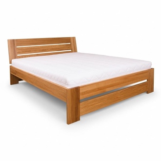 Betten Holzbett Echtes Holz Bett Hotel Design Stil Massive 120x200 Schlafzimmer