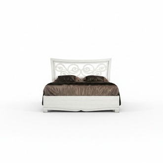Bettgestelle Bett Doppelbett Betten Polster Holz Designer Doppel Bettrahmen Weiß