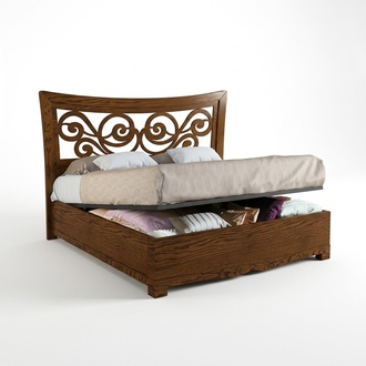Bettgestelle Doppelbett Bett Luxus Betten Holz Bettrahmen Design 180x200 Neu