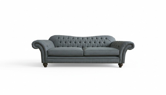 Big Chesterfield Polster Sofas Design Luxus Sofa 4 Sitzer Textil Couchen