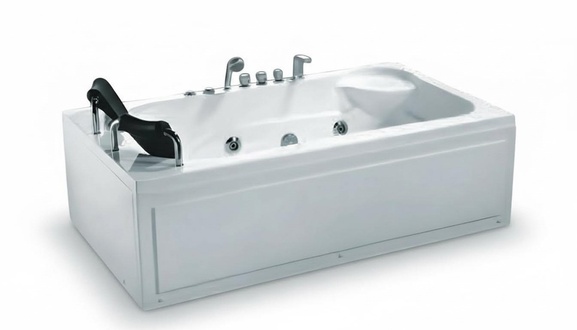 Blubberbad Komfortwanne Wanne Luxuswanne Acrylwanne Whirlpool 190x110 cm