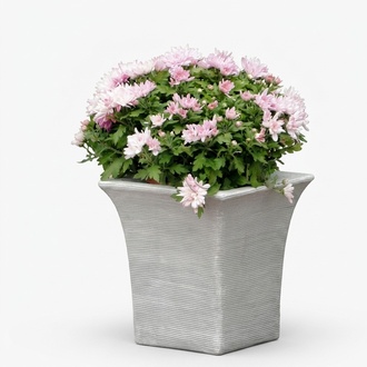 Blumenkorb Blumen Vase Gefäss Garten Terrasse Dekoration Statue Figuren