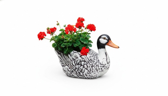 Blumenkübel Pflanz Kübel Dekoration Figur Blumentöpfe Garten Vasen 296