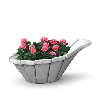 Blumenkübel Pflanz Kübel Dekoration Figur Blumentöpfe Garten Vasen