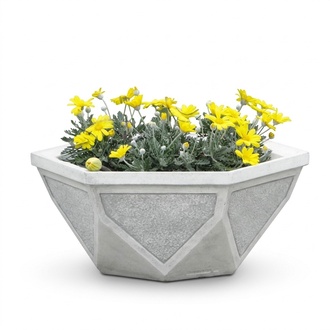 Blumenkübel Pflanz Kübel Dekoration Figur Blumentöpfe Garten Vasen