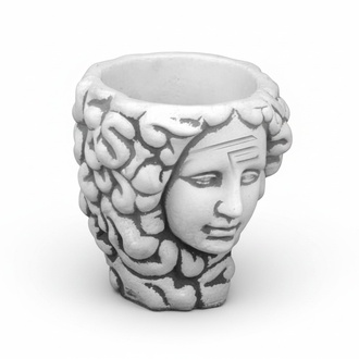 Blumenkübel Pflanz Kübel Dekoration Figur Blumentöpfe Garten Vasen