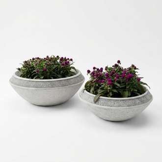 Blumenkübel Pflanz Kübel Dekoration Figur Blumentöpfe Garten Vasen