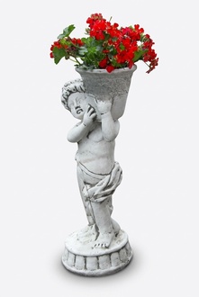 Blumenkübel Pflanz Kübel Dekoration Figur Blumentöpfe Garten Vasen 410