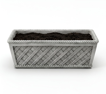 Blumentöpfe Kasten Topf Blumen Töpfe XXL Beton Garten Terrasse Skulptur