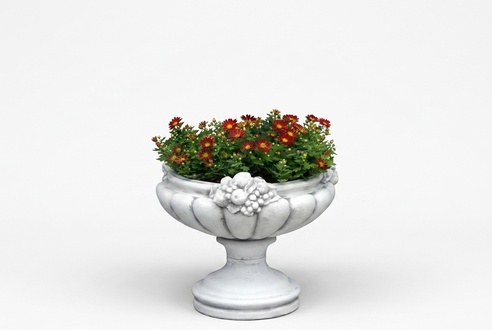 Blumentöpfe Kasten Topf Blumen Töpfe XXL Beton Garten Terrasse Skulptur