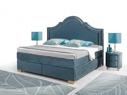 Boxspringbett Bett Hotel Luxus Betten Polster Ehe Doppelbett 140 160 180 x 200cm