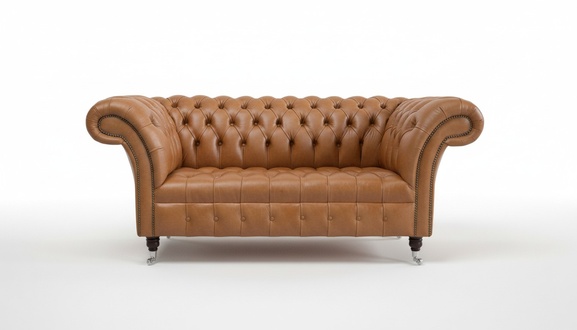 Braune Designer Sofa Couch Polster XXL 2 Sitzer Big Sofas Couchen Textil
