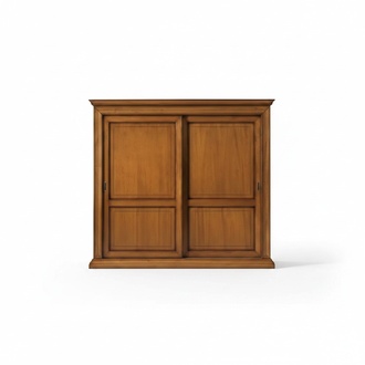 Brauner Klassischer Luxus Kleiderschrank Schlafzimmermöbel Design