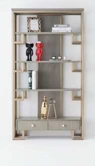 Bücherregal Edelstahl Regal Bücher Wand Schränke Büro Regale Luxus Schrank Neu
