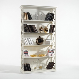 Bücherregal Klassischer Holz Regal Schrank Büro Einrichtung Designer