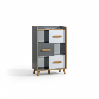 Bücherregal Regal Kommode Wand Schrank Kommoden Regale Aufbewahrung