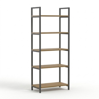 Bücherregal Regale Hochregal Bücherschrank Ablagefläche Holzgestell