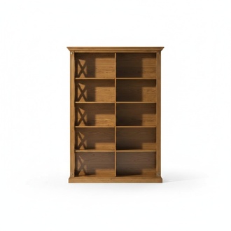 Bücherregal Schrank Wohnzimmer Holz Büroschrank Schränke Italien