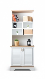 Bücherregal Weiß Regal Schrank Holz für Kinderzimmer Jugendzimmer Regal